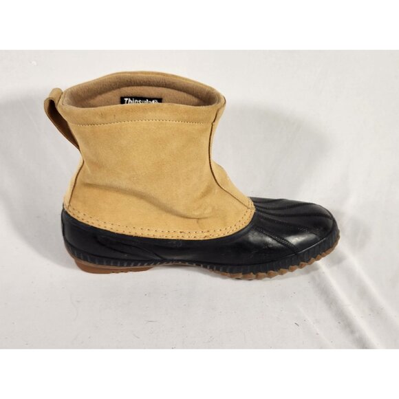 Sorel Mens  Premium Duck Boots Leather & Rubber Waterproof Pull On Thinsulate 13 - Picture 6 of 9